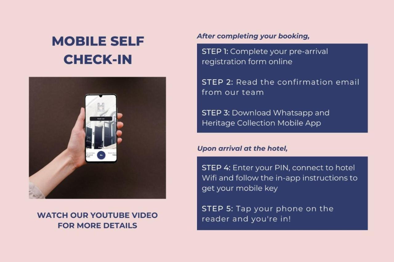 Heritage Collection On Arab - Mobile App Check-In Singapur Zewnętrze zdjęcie